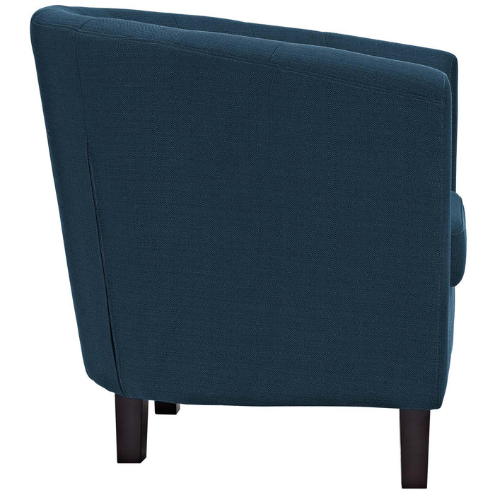 Prospect 2 Piece Upholstered Fabric Loveseat and Armchair Set