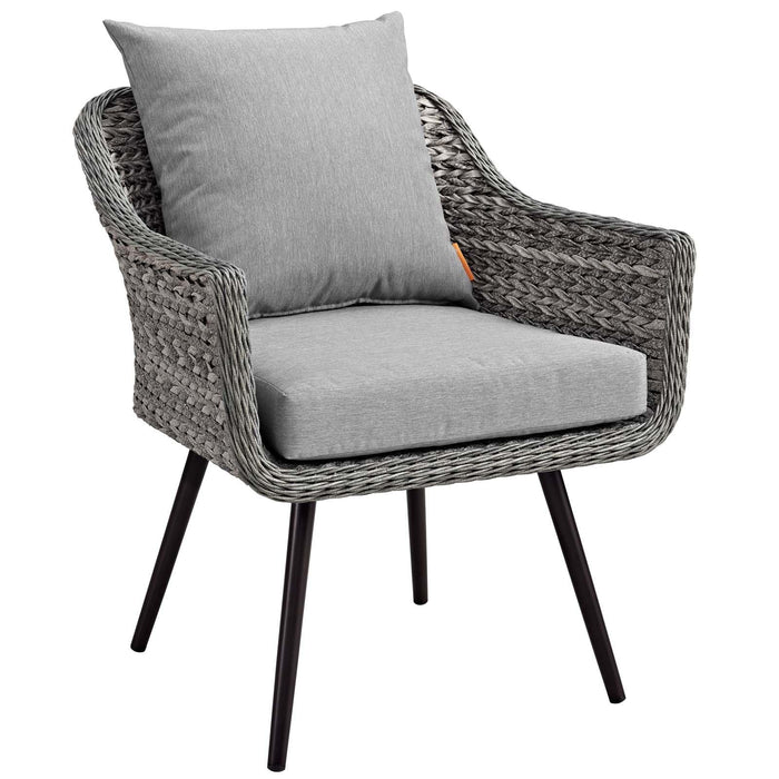 Endeavor Armchair Outdoor Patio Wicker Rattan Set of 2