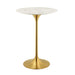 Lippa 28" Artificial Marble Bar Table image