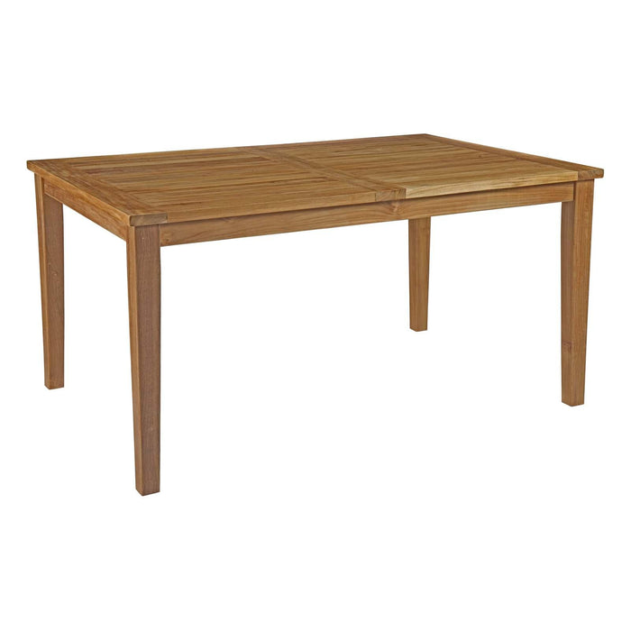 Marina Outdoor Patio Teak Dining Table