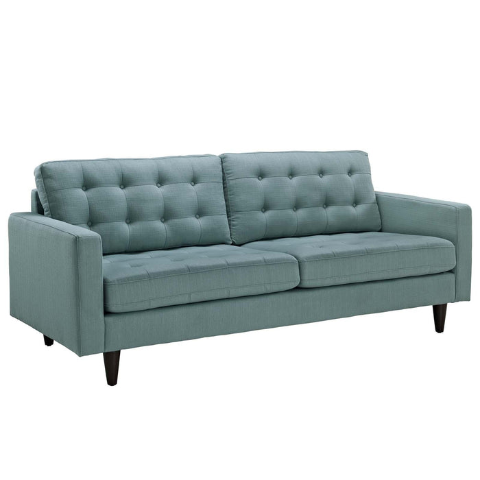 Empress Upholstered Fabric Sofa