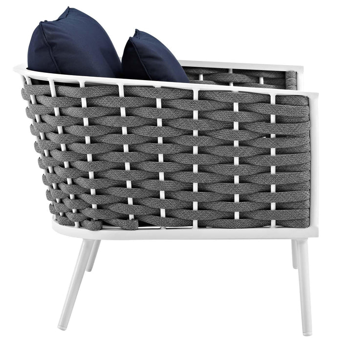 Stance Outdoor Patio Aluminum Armchair