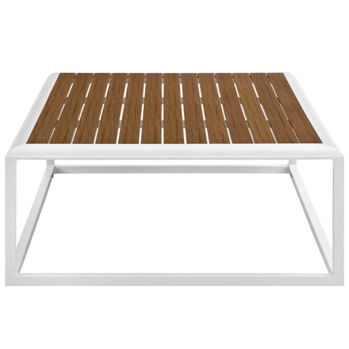 Stance Outdoor Patio Aluminum Coffee Table