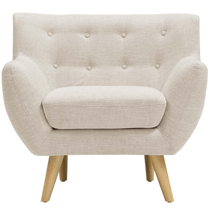 Remark Upholstered Fabric Armchair