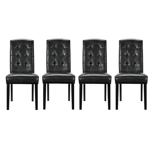 Perdure Dining Chairs Vinyl Set of 4 image