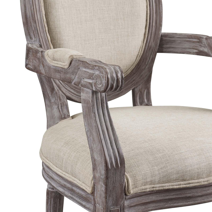 Emanate Dining Armchair Upholstered Fabric Set of 2