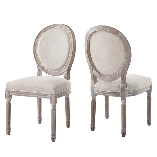 Emanate Dining Side Chair Upholstered Fabric Set of 2 image
