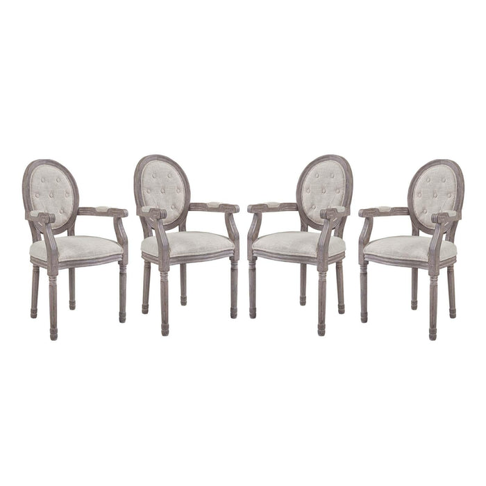 Arise Dining Armchair Upholstered Fabric Set of 4 image