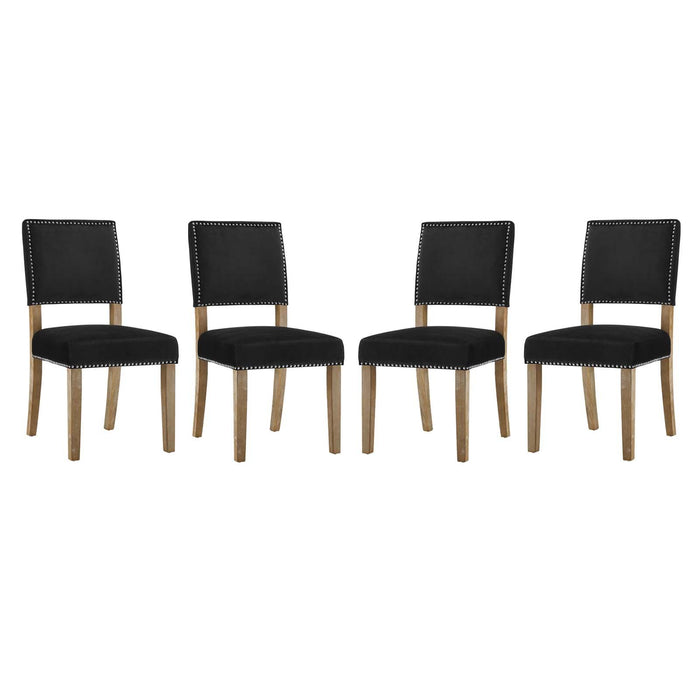Oblige Dining Chair Wood Set of 4 image