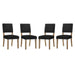 Oblige Dining Chair Wood Set of 4 image