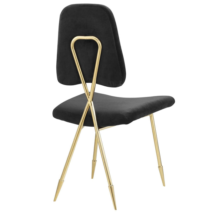 Ponder Performance Velvet Dining Side Chair