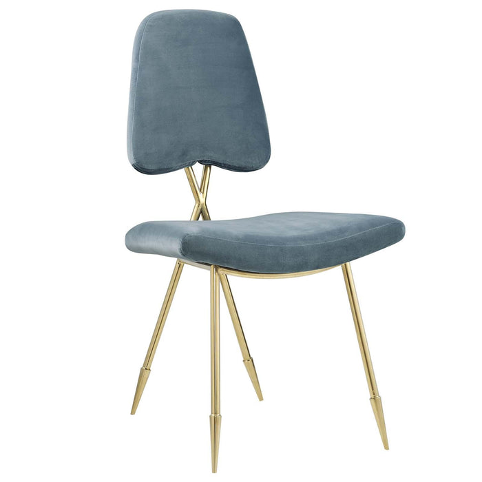 Ponder Performance Velvet Dining Side Chair