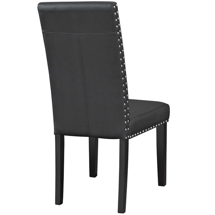 Parcel Dining Side Chair Vinyl Set of 4