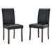 Prosper Faux Leather Dining Side Chair Set of 2 image