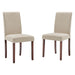 Prosper Upholstered Fabric Dining Side Chair Set of 2 image