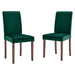 Prosper Upholstered Velvet Dining Side Chair Set of 2 image