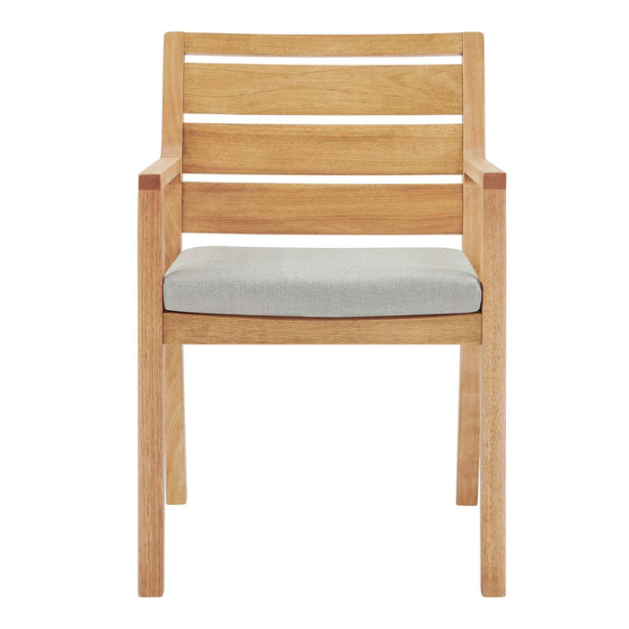 Portsmouth Karri Wood Outdoor Patio Dining Armchair