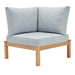Freeport Karri Wood Sectional Sofa Outdoor Patio Corner Chair image