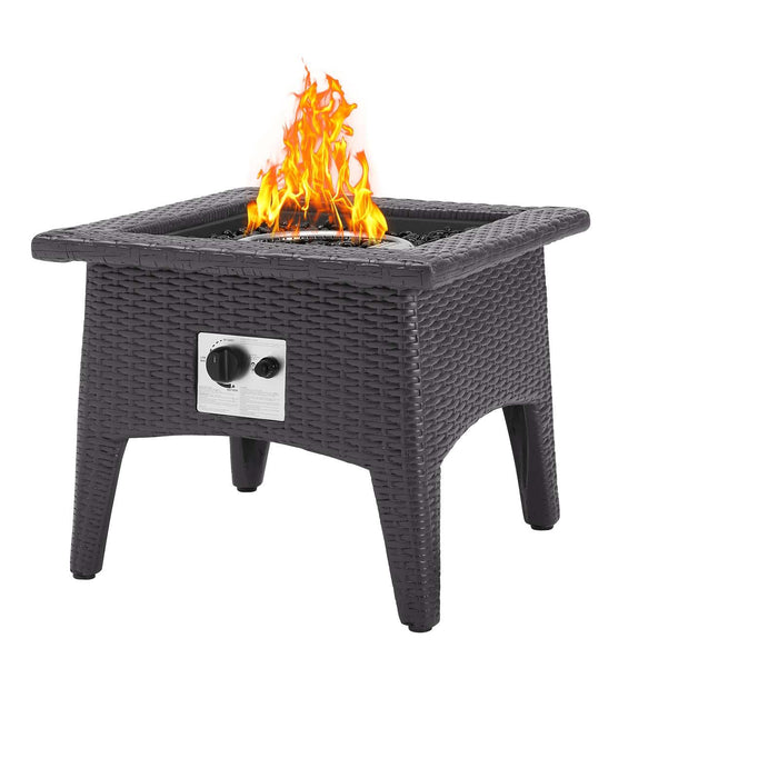 Convene 3 Piece Set Outdoor Patio with Fire Pit