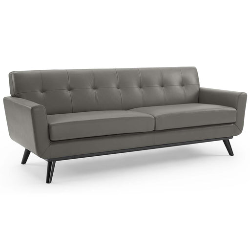 Engage Top-Grain Leather Living Room Lounge Sofa image