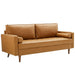 Valour Upholstered Faux Leather Sofa image