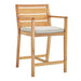 Portsmouth Karri Wood Outdoor Patio Bar Stool image