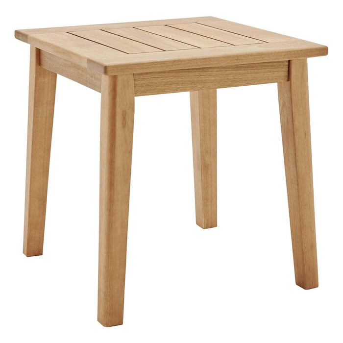 Breton 5 Piece Outdoor Patio Ash Wood Set