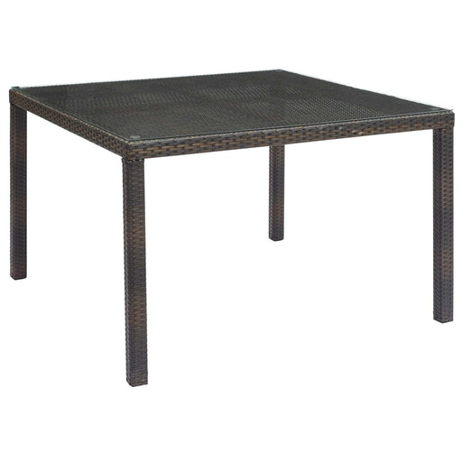 Conduit 47" Outdoor Patio Wicker Rattan Dining Table image