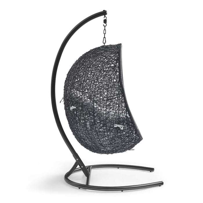 Encase Sunbrella� Swing Outdoor Patio Lounge Chair