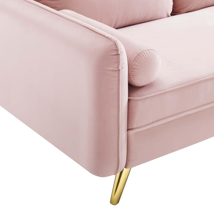 Revive Performance Velvet Sofa