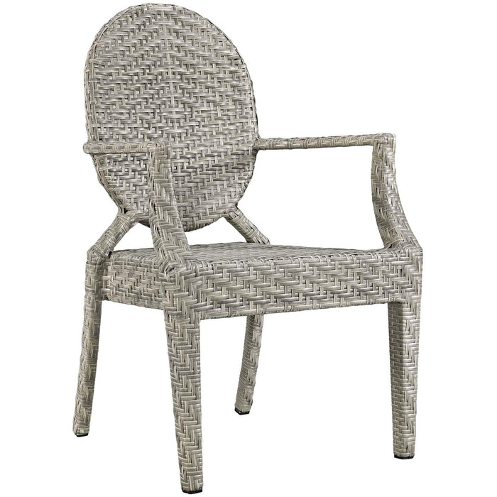 Casper Outdoor Patio Dining Armchair Set of 2