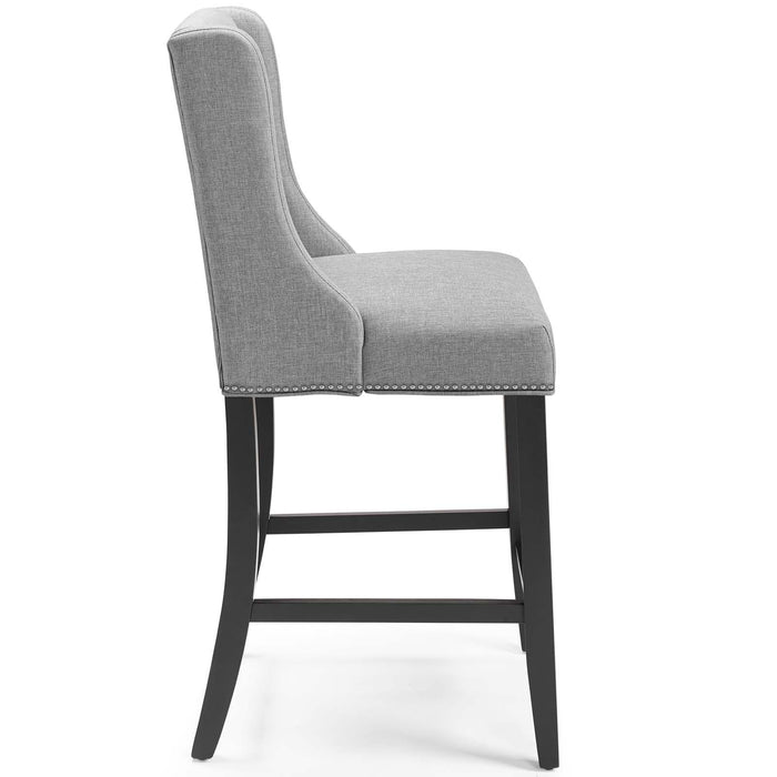 Baron Upholstered Fabric Counter Stool