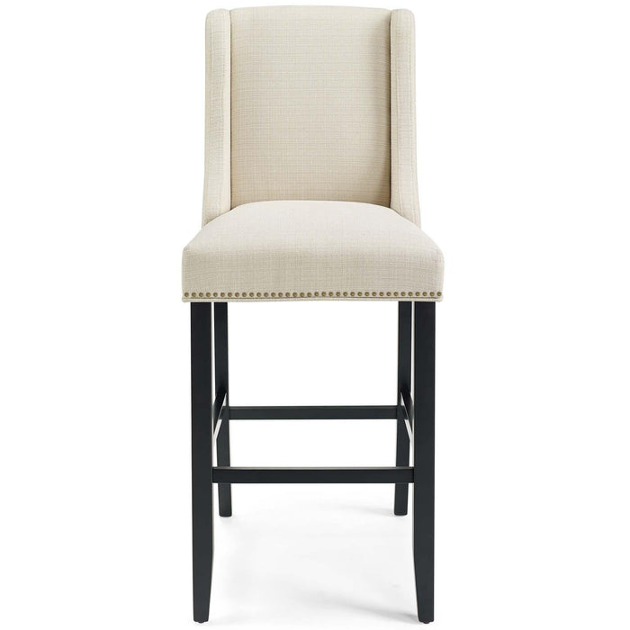 Baron Upholstered Fabric Bar Stool