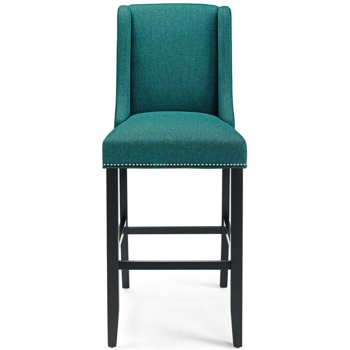 Baron Upholstered Fabric Bar Stool