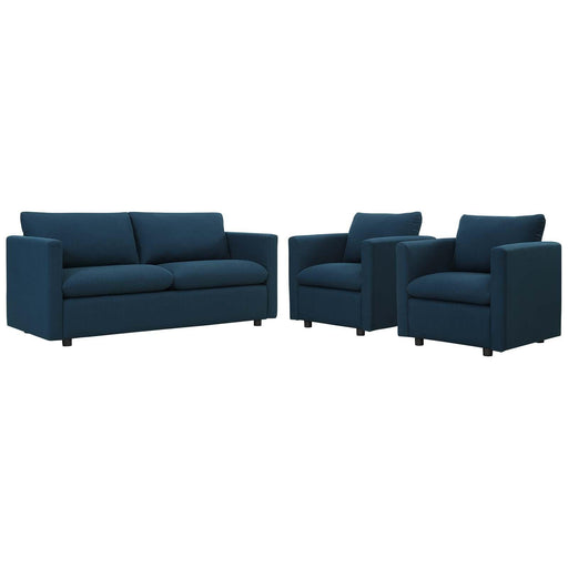 Activate 3 Piece Upholstered Fabric Set image