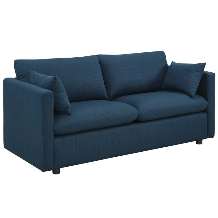 Activate Upholstered Fabric Sofa and Armchair Set