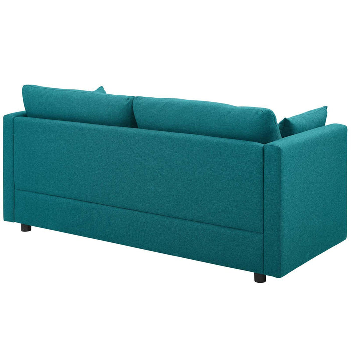 Activate Upholstered Fabric Sofa and Armchair Set