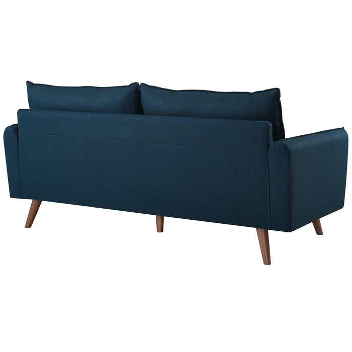 Revive Upholstered Fabric Sofa and Loveseat Set