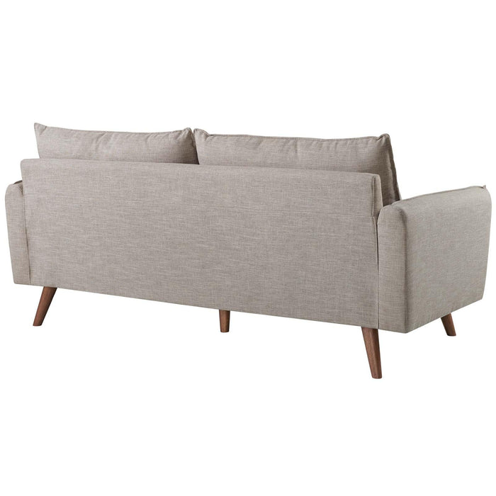 Revive Upholstered Fabric Sofa and Loveseat Set