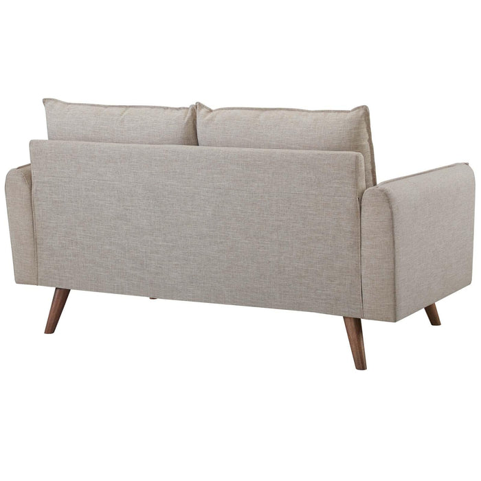 Revive Upholstered Fabric Sofa and Loveseat Set