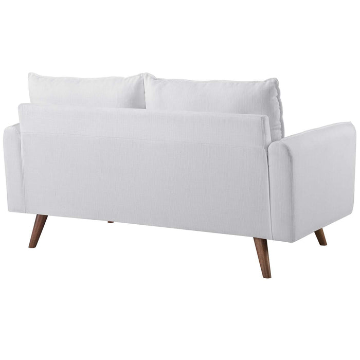 Revive Upholstered Fabric Sofa and Loveseat Set