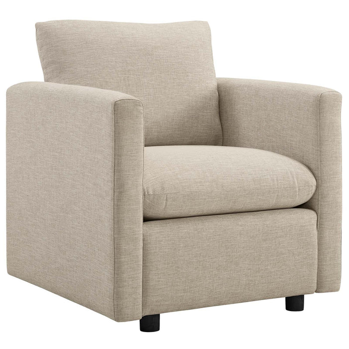 Activate Upholstered Fabric Armchair Set of 2