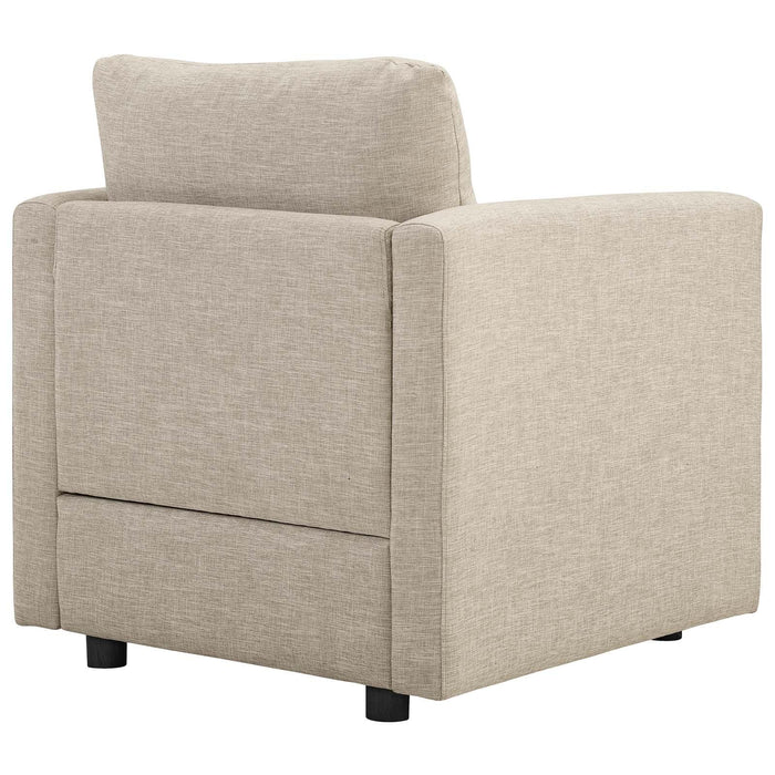 Activate Upholstered Fabric Sofa and Armchair Set