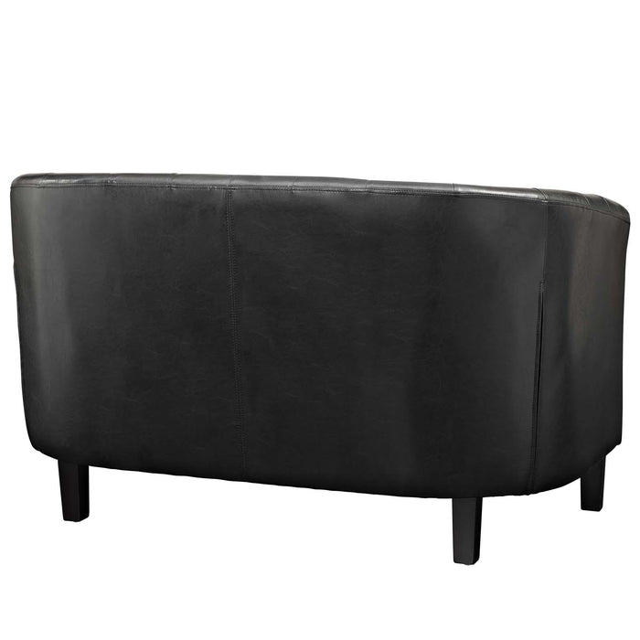 Prospect Upholstered Vinyl Loveseat