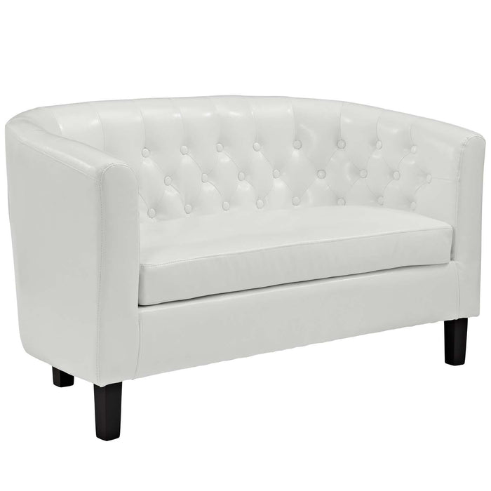 Prospect 3 Piece Upholstered Vinyl Set