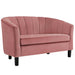 Prospect Channel Tufted Performance Velvet Loveseat image