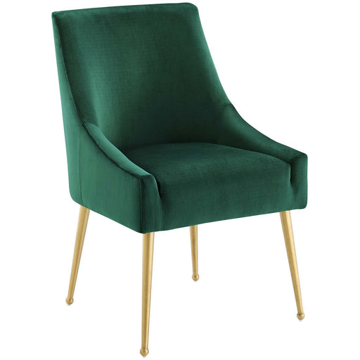 Discern Upholstered Performance Velvet Dining Chair image