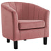 Prospect Channel Tufted Performance Velvet Armchair image