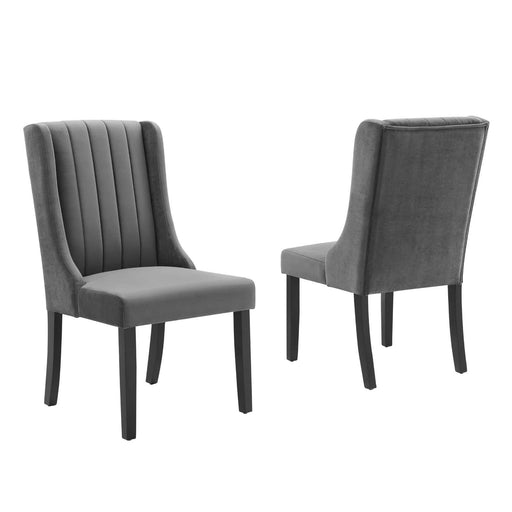 Renew Parsons Performance Velvet Dining Side Chairs - Set of 2 image