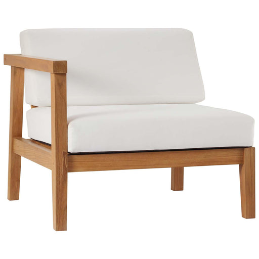 Bayport Outdoor Patio Teak Wood Left-Arm Chair image